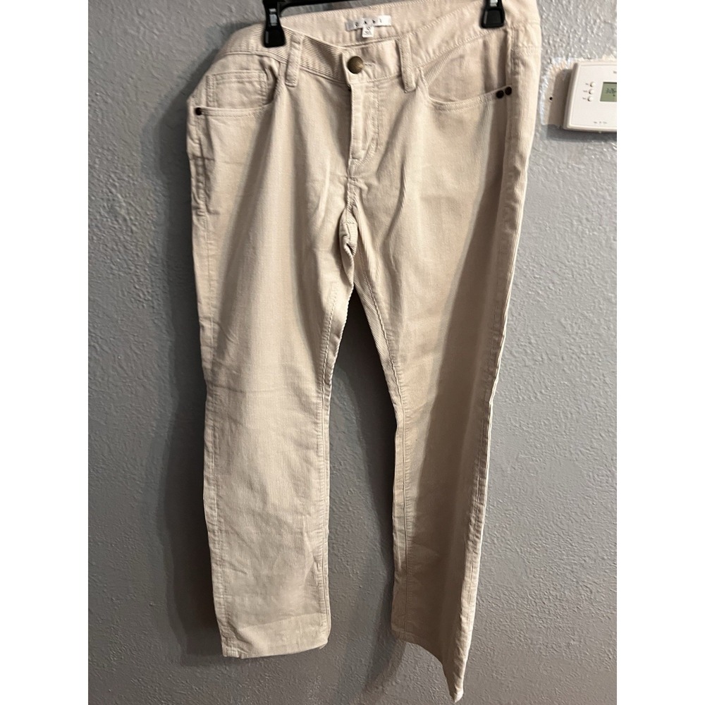 Women's Cabi Size 10 Style 148 Light Grayish Bootcut Corduroy
